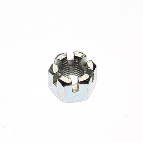 1-Hexagon slotted nut M10