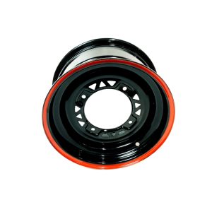 WHEEL FRONT（IRON AND BLACK WITH RED LINE） of ATV300-D T3b