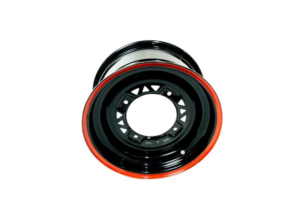 WHEEL FRONT（IRON AND BLACK WITH RED LINE） of ATV300-D T3b