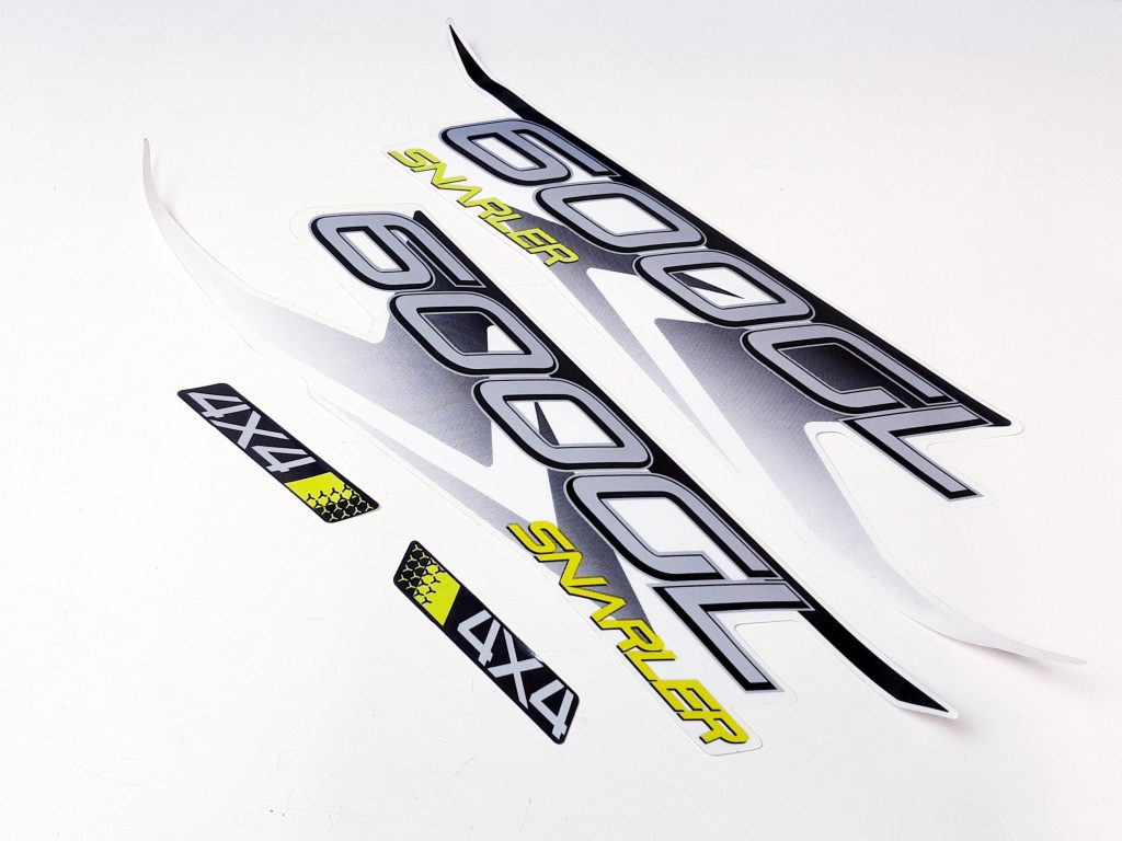 DECAL ASSY(600GL BLACK-GREEN)(LONG VEHICLE)