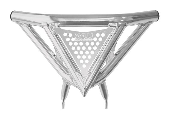 FRONT BUMPER X10 POLISH - KAWASAKI KFX 700