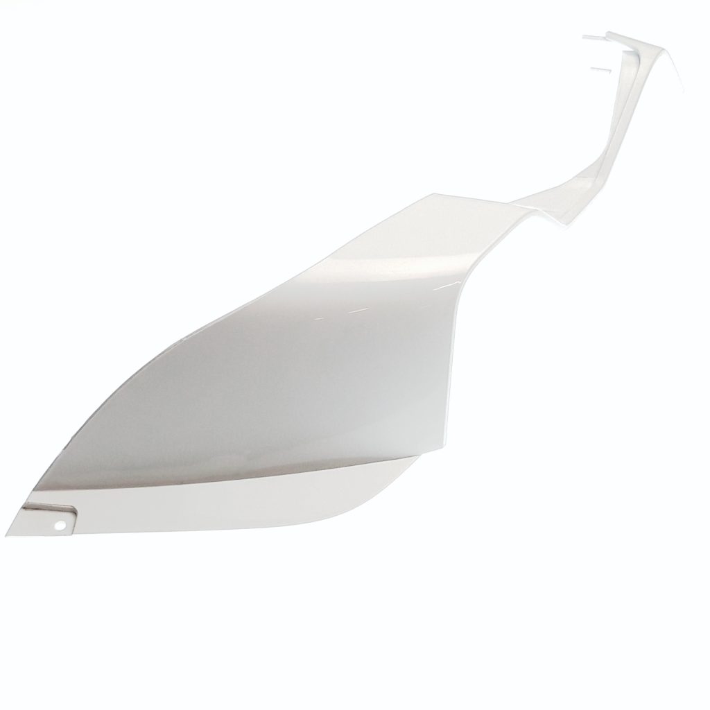 LEFT FRONT HEADLIGHT FRAME WHITE