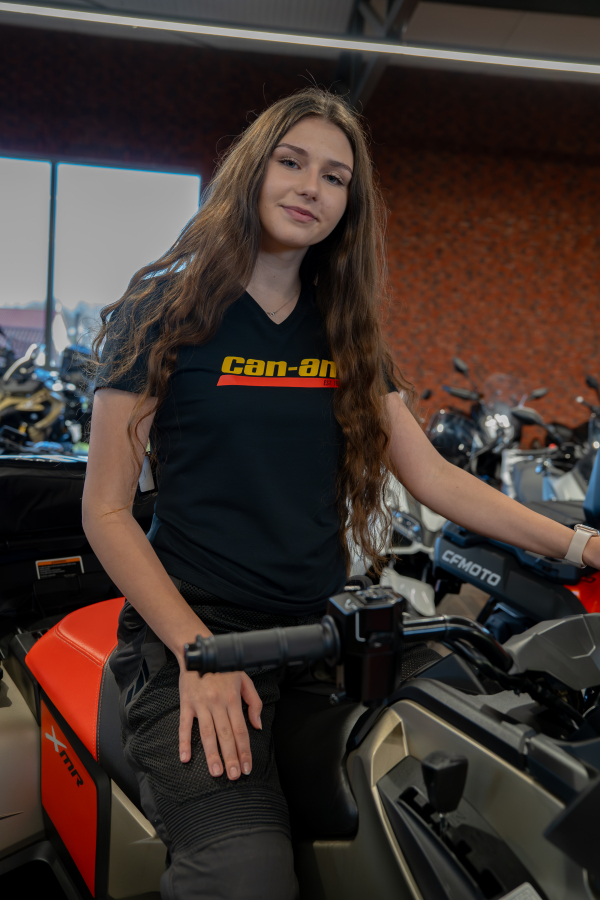 Koszulka damska Can-Am REDLINE – Rozmiar XS