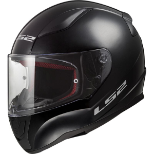 KASK MOTOCYKLOWY LS2 FF353 RAPID II SOLID BLACK-06 S - obrazek 2