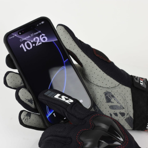 Rękawice Motocyklowe LS2 Chaki Man Black L - obrazek 3