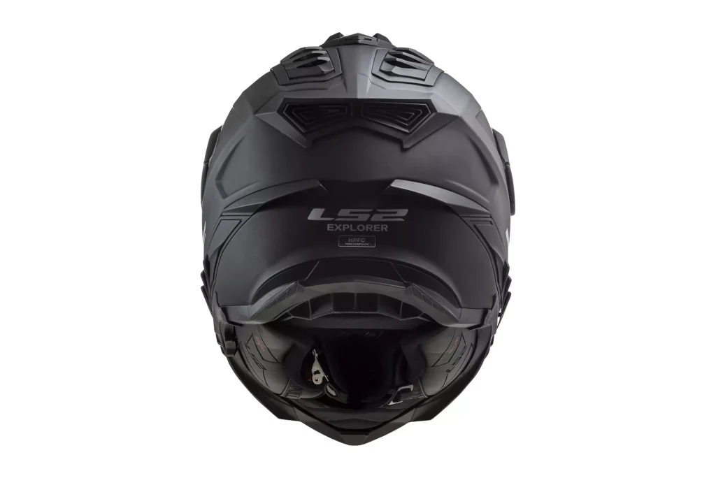 LS2 MX701 EXPLORER SOLID MATT BLACK-06 XL 467011011XL