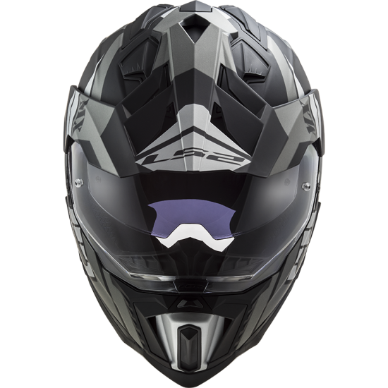 LS2 MX701 EXPLORER ATLANTIS MATT TITANIUM XS 407012007XS