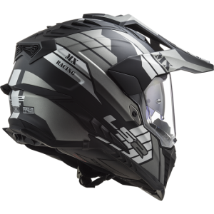 LS2 MX701 EXPLORER ATLANTIS MATT TITANIUM XL 407012007XL - obrazek 3
