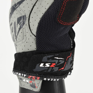 Rękawice Motocyklowe LS2 Chaki Man Black L - obrazek 11