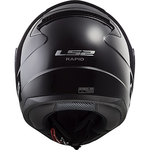 KASK MOTOCYKLOWY KASK LS2 FF353 RAPID SOLID BLACK-06 S