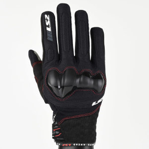 Rękawice Motocyklowe LS2 Chaki Man Black L - obrazek 7