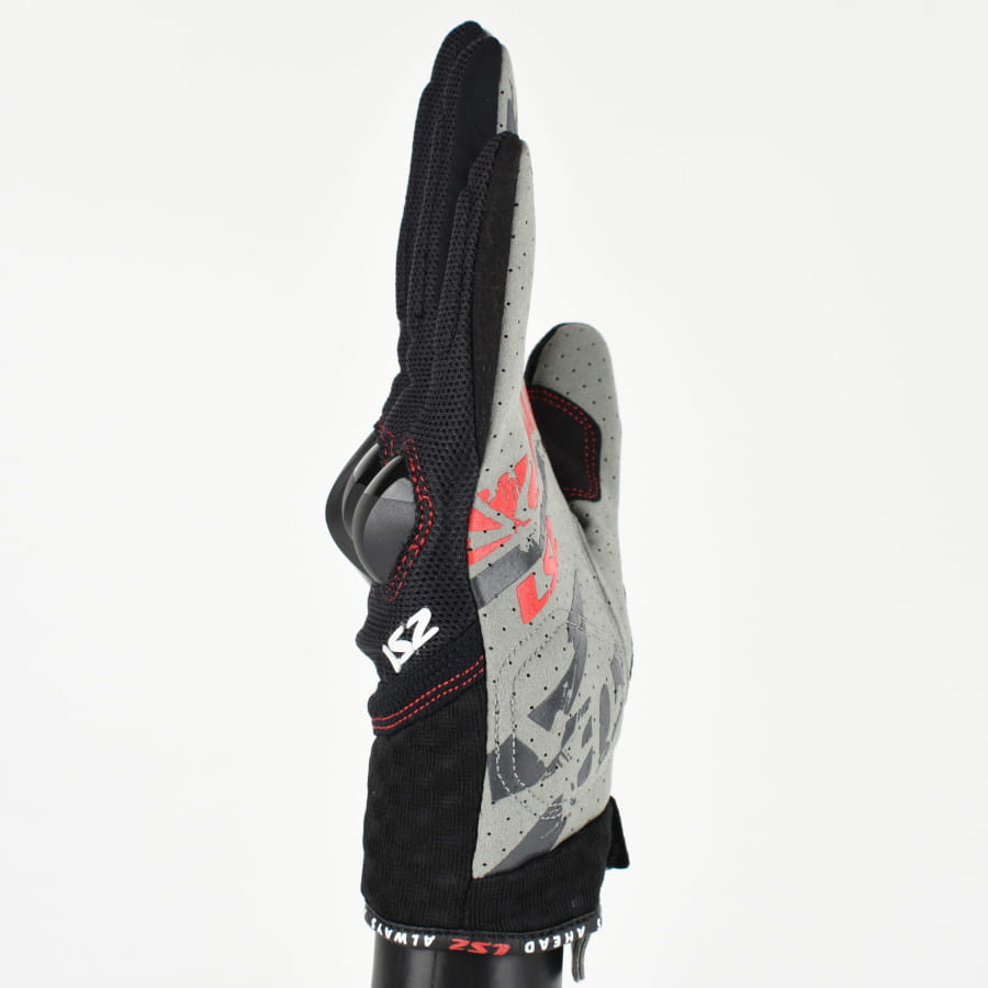 Rękawice Motocyklowe LS2 Chaki Man Black L - obrazek 9
