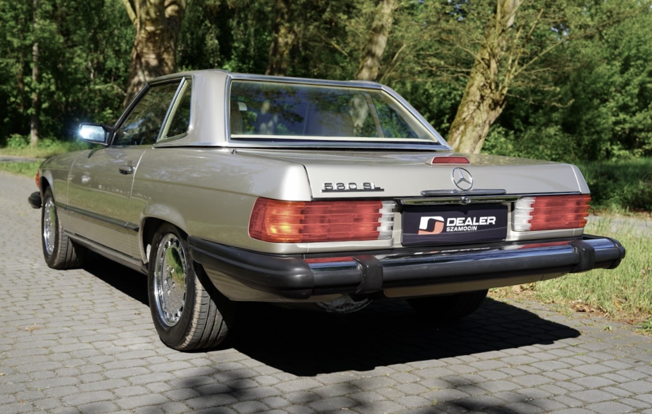 Mercedes-Benz 560SL Roadster 1989 r - obrazek 4