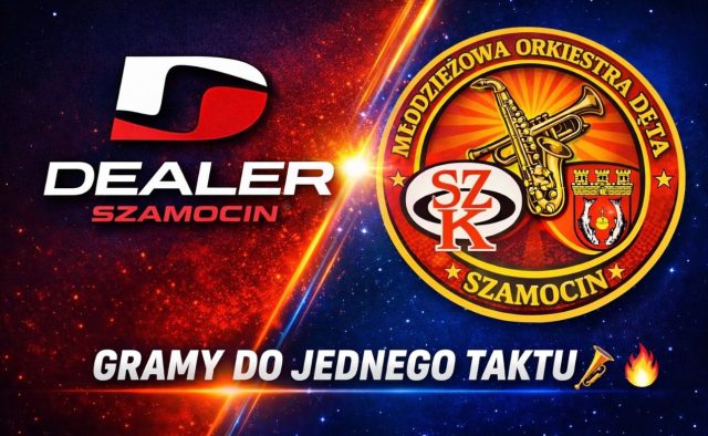 Nie każdy hałas to silnik.
Czasem to trąbka i werbel 🎺
I jedno, i drugie robi energię.

Oni grają.
My napędzamy.
Szamocin brzmi dobrze.

Z dumą wspieramy
Młodzieżową Orkiestrę Detą w Szamocinie
@orkiestra.szamocin2026 

Dealer Szamocin – różne brzmienia, ta sama pasja.